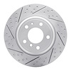 830-31030L Geoperformance Drilled/Slotted Brake Rotor, 1991-2001 BMW, Position: Rear Left - image 1