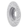 830-31030L Geoperformance Drilled/Slotted Brake Rotor, 1991-2001 BMW, Position: Rear Left - image 4