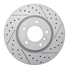 830-31036D Geoperformance Drilled/Slotted Brake Rotor, 1995-2002 BMW, Position: Left Front - image 1