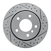 830-31042R Geoperformance Drilled/Slotted Brake Rotor, 1996-2005 BMW, Position: Rear Right - image 1
