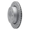 830-31042R Geoperformance Drilled/Slotted Brake Rotor, 1996-2005 BMW, Position: Rear Right - image 2
