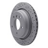 830-31044L Geoperformance Drilled/Slotted Brake Rotor, 1996-2003 BMW, Position: Rear Left - image 2