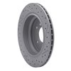 830-31044L Geoperformance Drilled/Slotted Brake Rotor, 1996-2003 BMW, Position: Rear Left - image 4