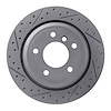 830-31044R Geoperformance Drilled/Slotted Brake Rotor, 1996-2003 BMW, Position: Rear Right - image 1