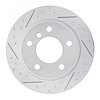 830-31045R Geoperformance Drilled/Slotted Brake Rotor, 1996-2002 BMW, Position: Rear Right - image 1