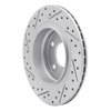 830-31047R Geoperformance Drilled/Slotted Brake Rotor, 1999-2006 BMW, Position: Rear Right - image 4