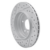 830-31053R Geoperformance Drilled/Slotted Brake Rotor, 2001-2006 BMW, Position: Rear Right - image 1
