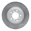 830-31054D Geoperformance Drilled/Slotted Brake Rotor, 2001-2006 BMW, Position: Left Front - image 1