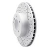 830-31062R Geoperformance Drilled/Slotted Brake Rotor, 2004-2010 BMW, Position: Front Right - image 2