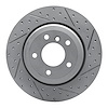 830-31066R Geoperformance Drilled/Slotted Brake Rotor, 2004-2010 BMW, Position: Rear Right - image 1
