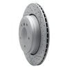 830-31066R Geoperformance Drilled/Slotted Brake Rotor, 2004-2010 BMW, Position: Rear Right - image 2