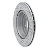 830-31070R Geoperformance Drilled/Slotted Brake Rotor, 2006-2015 BMW, Position: Rear Right - image 4