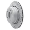 830-31075L Geoperformance Drilled/Slotted Brake Rotor, 2006-2010 BMW, Position: Rear Left - image 2