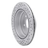830-31081R Geoperformance Drilled/Slotted Brake Rotor, 2006-2015 BMW, Position: Rear Right - image 4