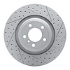 830-31084R Geoperformance Drilled/Slotted Brake Rotor, 2007-2008 BMW, Position: Rear Right - image 1