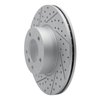 830-31089L Geoperformance Drilled/Slotted Brake Rotor, 2007-2021 BMW, Position: Front Left - image 2