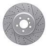 830-31093D Geoperformance Drilled/Slotted Brake Rotor, 2009-2017 BMW, Position: Right Front - image 1