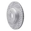 830-31095R Geoperformance Drilled/Slotted Brake Rotor, 2009-2019 BMW, Position: Rear Right - image 3