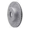 830-31103L Geoperformance Drilled/Slotted Brake Rotor, 2011-2016 BMW, Position: Front Left - image 2