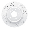 830-31105L Geoperformance Drilled/Slotted Brake Rotor, Fits Select BMW, Position: Front Left - image 1