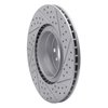 830-31113L Geoperformance Drilled/Slotted Brake Rotor, 2012-2020 BMW, Position: Rear Left - image 4