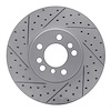 830-31113R Geoperformance Drilled/Slotted Brake Rotor, 2012-2020 BMW, Position: Rear Right - image 1
