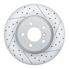 830-31114L Geoperformance Drilled/Slotted Brake Rotor, 2013-2021 BMW, Position: Rear Left - image 1