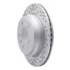 830-31117L Geoperformance Drilled/Slotted Brake Rotor, 2013-2020 BMW, Position: Rear Left - image 2