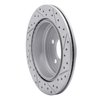 830-31117L Geoperformance Drilled/Slotted Brake Rotor, 2013-2020 BMW, Position: Rear Left - image 4