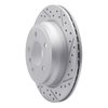 830-31117R Geoperformance Drilled/Slotted Brake Rotor, 2013-2020 BMW, Position: Rear Right - image 2