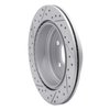 830-31117R Geoperformance Drilled/Slotted Brake Rotor, 2013-2020 BMW, Position: Rear Right - image 4