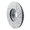 830-31133D Geoperformance Drilled/Slotted Brake Rotor, Fits Select Multiple Makes/Models, Position: Right Front - image 4