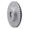 830-31135L Geoperformance Drilled/Slotted Brake Rotor, 2000-2006 BMW, Position: Front Left - image 2