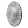 830-31141R Geoperformance Drilled/Slotted Brake Rotor, 2007-2019 BMW, Position: Rear Right - image 2