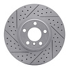 830-31142L Geoperformance Drilled/Slotted Brake Rotor, 2007-2018 BMW, Position: Front Left - image 1
