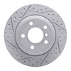830-31143L Geoperformance Drilled/Slotted Brake Rotor, 2007-2019 BMW, Position: Rear Left - image 1