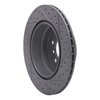 830-31143L Geoperformance Drilled/Slotted Brake Rotor, 2007-2019 BMW, Position: Rear Left - image 4