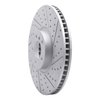 830-31149D Geoperformance Drilled/Slotted Brake Rotor, 2010-2011 BMW, Position: Left Front - image 2