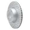 830-31152L Geoperformance Drilled/Slotted Brake Rotor, 2011-2018 BMW, Position: Rear Left - image 2
