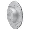 830-31152R Geoperformance Drilled/Slotted Brake Rotor, 2011-2018 BMW, Position: Rear Right - image 2