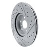 830-31157L Geoperformance Drilled/Slotted Brake Rotor, Fits Select Multiple Makes/Models, Position: Front Left - image 4
