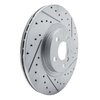 830-31157R Geoperformance Drilled/Slotted Brake Rotor, Fits Select Multiple Makes/Models, Position: Front Right - image 2
