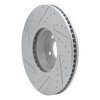 830-31160D Geoperformance Drilled/Slotted Brake Rotor, 2016-2018 BMW, Position: Left Front - image 4