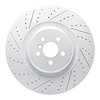 830-31167L Geoperformance Drilled/Slotted Brake Rotor, Fits Select Multiple Makes/Models, Position: Rear Left
