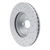 830-31168L Geoperformance Drilled/Slotted Brake Rotor, Fits Select BMW, Position: Front Left - image 4