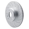 830-31171R Geoperformance Drilled/Slotted Brake Rotor, Fits Select Multiple Makes/Models, Position: Front Right - image 2