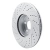 830-31171R Geoperformance Drilled/Slotted Brake Rotor, Fits Select Multiple Makes/Models, Position: Front Right - image 4