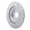 830-31176L Geoperformance Drilled/Slotted Brake Rotor, Fits Select Multiple Makes/Models, Position: Rear Left - image 4