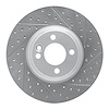 830-32002R Geoperformance Drilled/Slotted Brake Rotor, 2002-2006 Mini, Position: Front Right - image 1