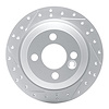 830-32003L Geoperformance Drilled/Slotted Brake Rotor, 2002-2015 Mini, Position: Rear Left - image 1
